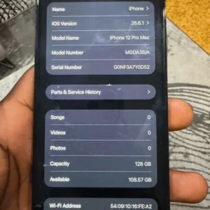 IPHONE 12 PROMAX 128GB